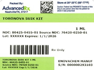 Toronova SUIK Kit 80425-0455-01.jpg Toronova SUIK Kit #1 - Toronova SUIK Kit 80425 0455 01